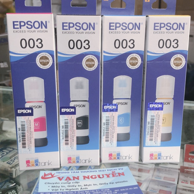 Mực Epson 003 - Mực Epson L1110/ L3110/ L3150/L1110/L3150
