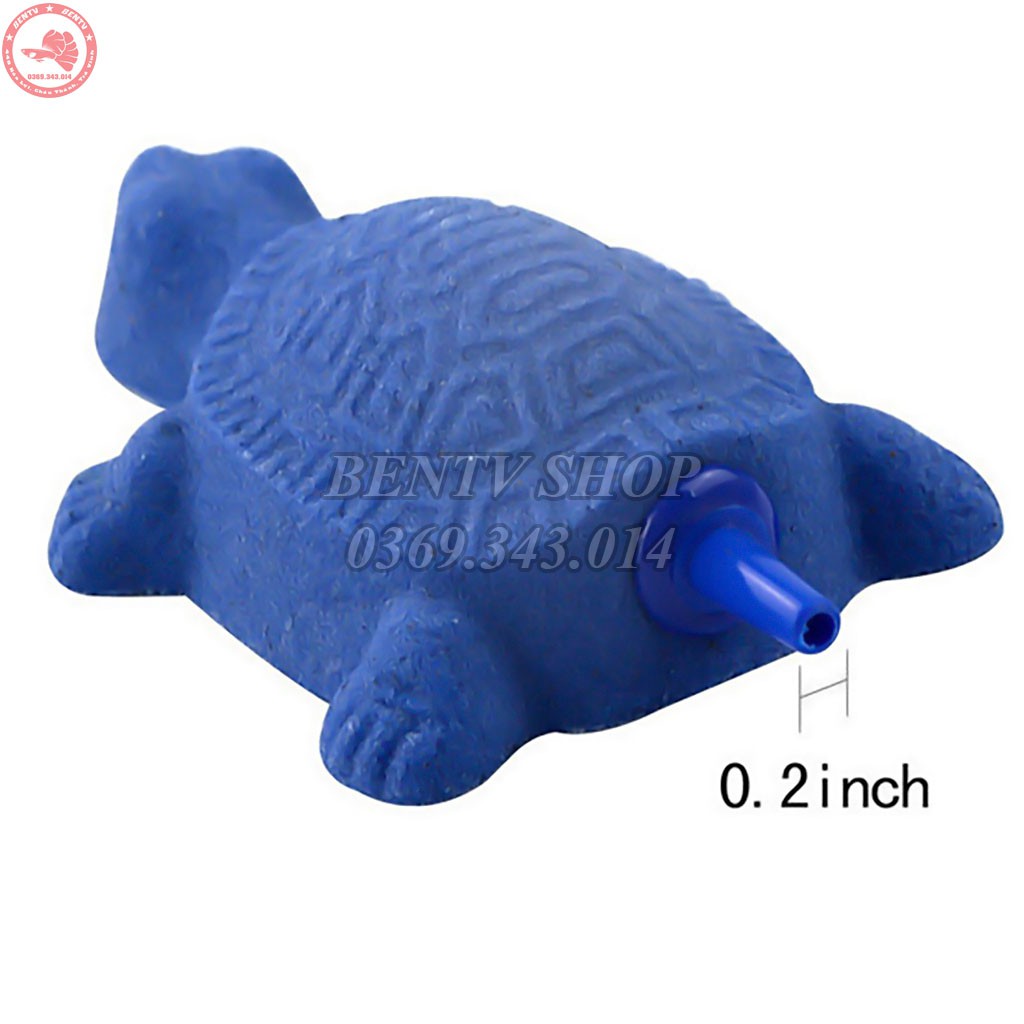 Đầu Sủi Khí Oxy Hình Con Rùa - Sủi Oxy Cho Hồ Cá