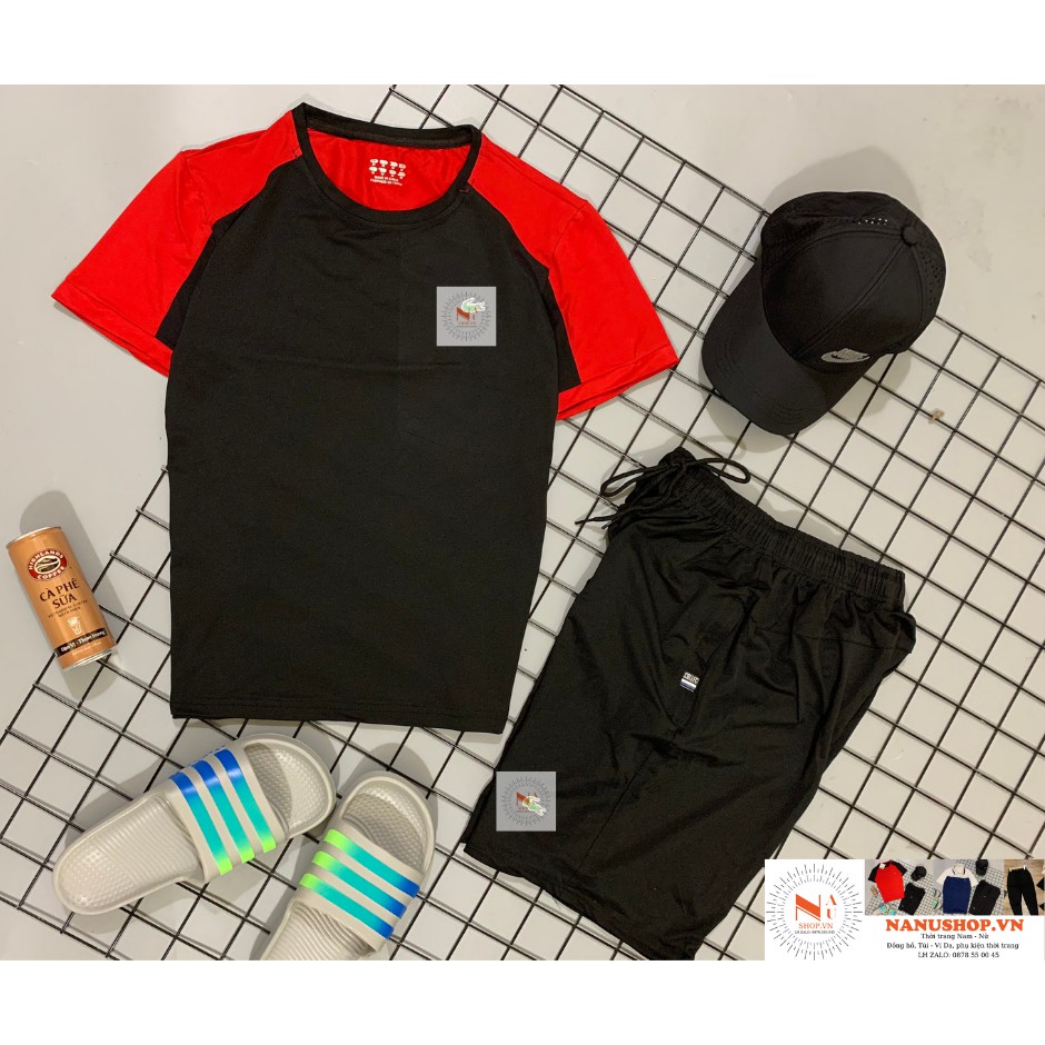 Bộ quần áo hè ❤FreeShip❤  cổ tròn/bẻ 4 màu lựa chọn, chất polo cá sấu thoáng mát. | BigBuy360 - bigbuy360.vn