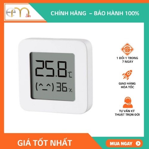 Nhiệt - Ẩm kế Bluetooth Mijia gen 2