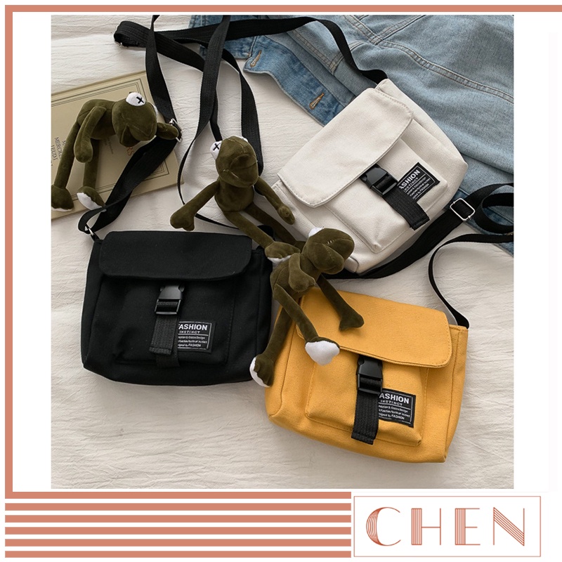 Túi tote vải canvas đeo chéo nữ messenger cao cấp dùng đi chơi du lịch giá rẻ TX69