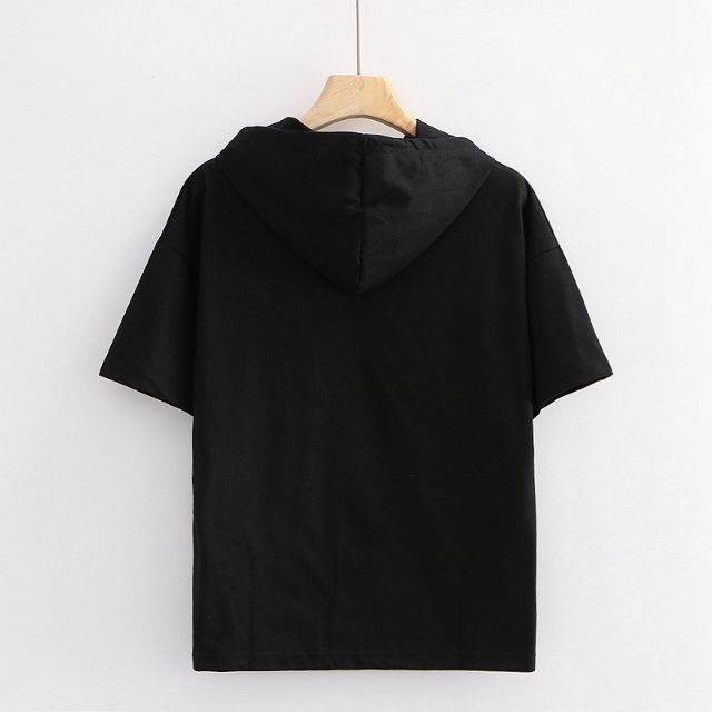Áo Hoodie Tay Lửng In Theo Yêu Cầu Nam Nữ Dủ Size