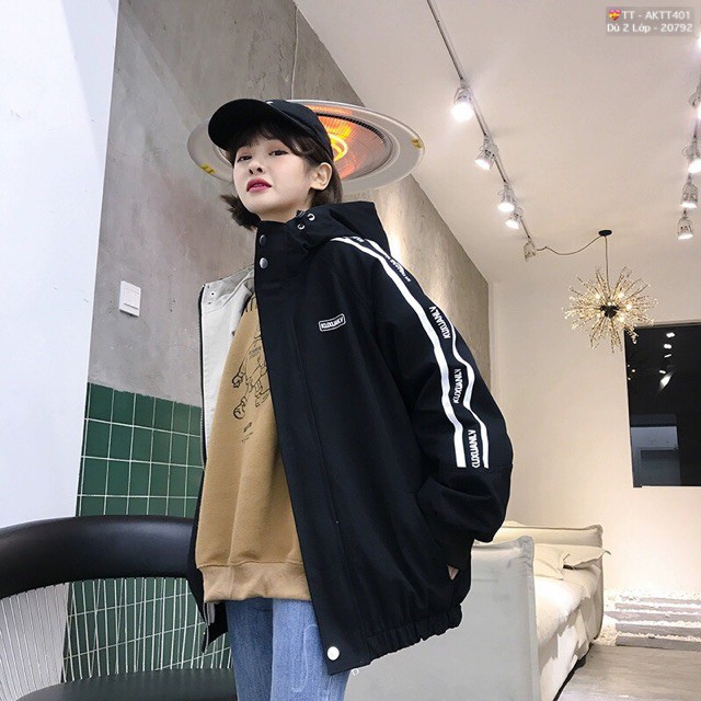 🎆𝐃𝐮̀ 𝟐 𝐋𝐨̛́𝐩🎆 BAC Áo Khoác Dù 2 Lớp Tay Chữ | BigBuy360 - bigbuy360.vn