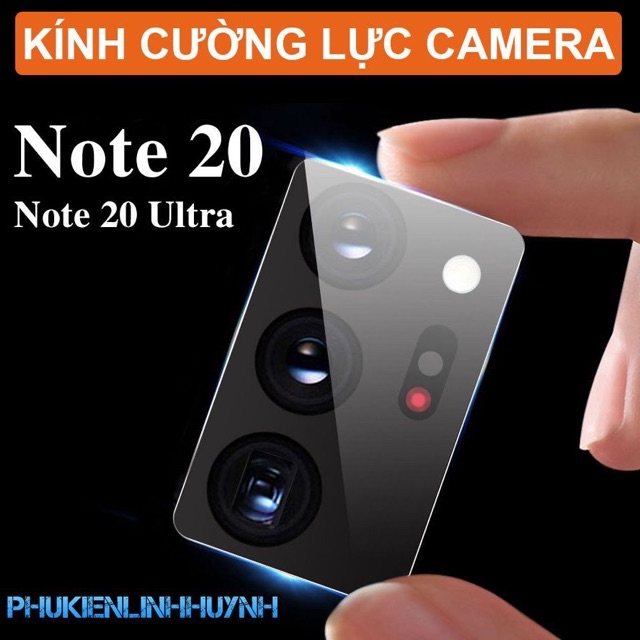 Dán kính cường lực Camera cho Samsung Note 20/ Note 20 Ultra bảo vệ camera