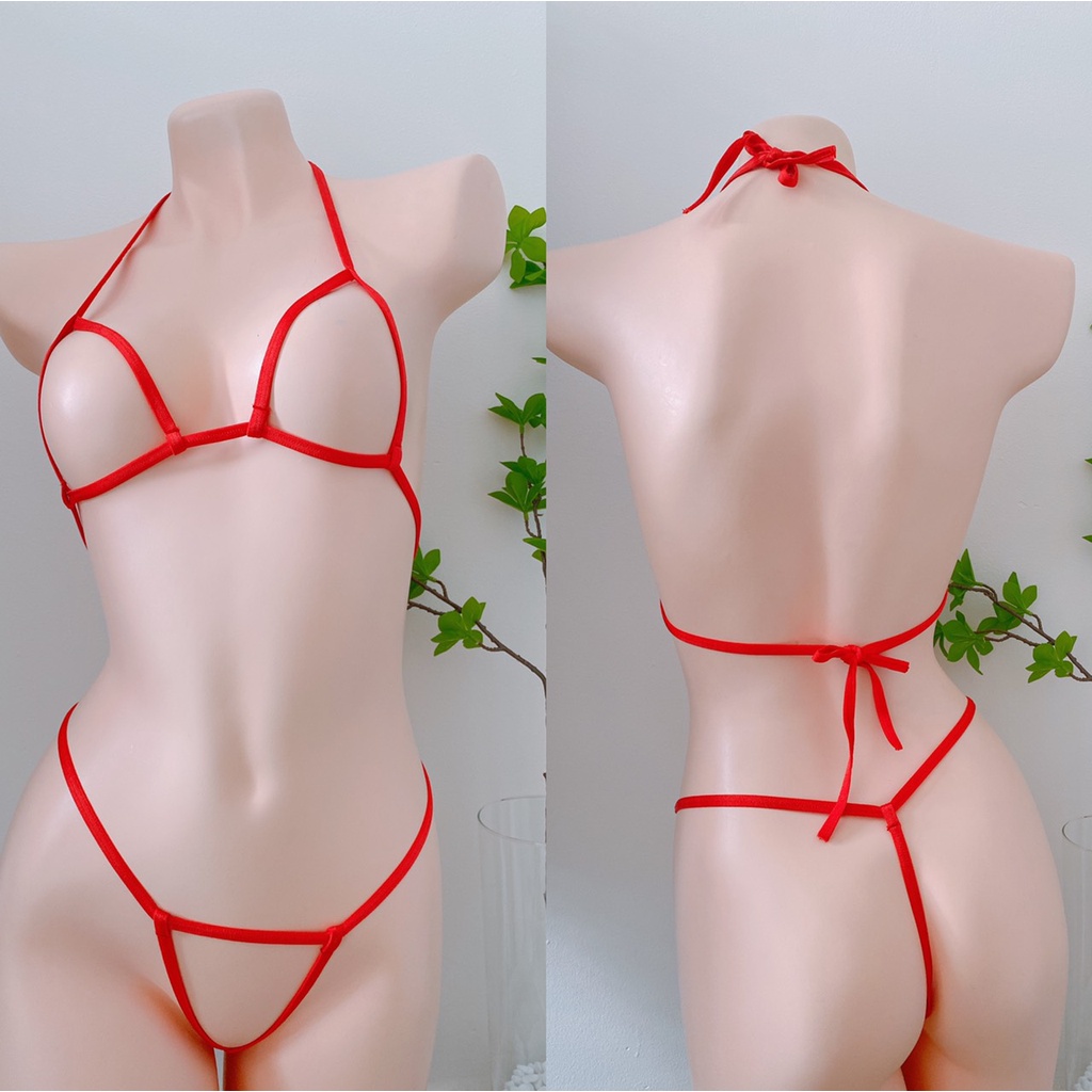 BK067 - Bộ đồ lót lọt khe dây quyến rũ cho nữ - Kelly Wang
