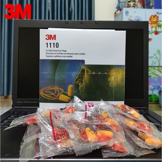 Nút bịt tai chống ồn công nghiệp - nút bịt tai 3m 1110 chất liệu silicone cao cấp.