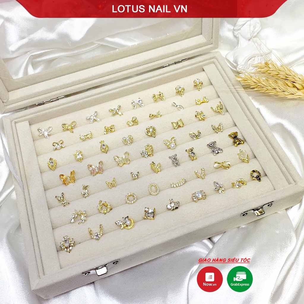 Charm nail, charm đá gắn móng hàng cao cấp ( bảng 1 )