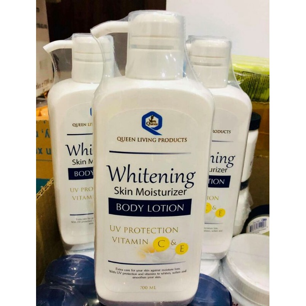 Kem dưỡng thể Whitening Body Lotion Queen LivingXuất xứ Thái Lan mẫu mới