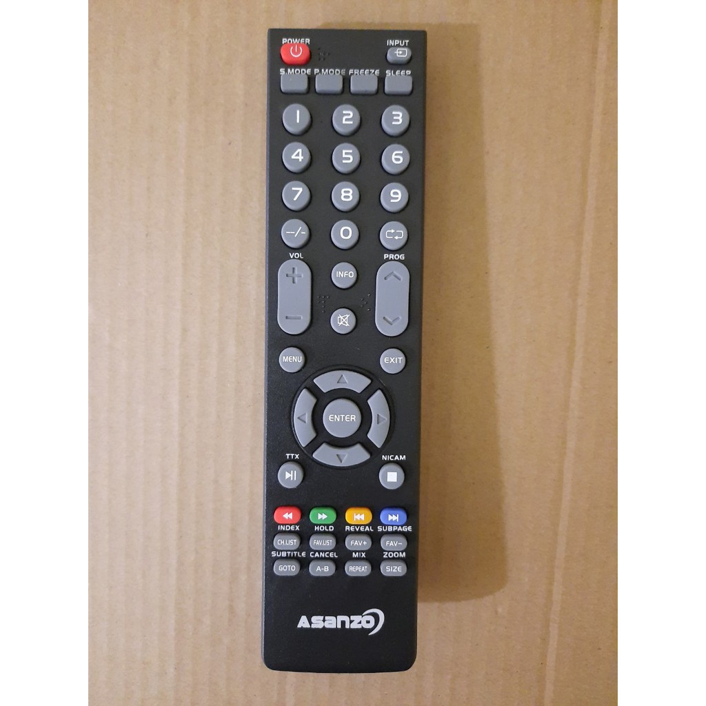 Điều khiển tivi Asanzo các dòng Asanzo LED/LCD Smart TV- Hàng tốt