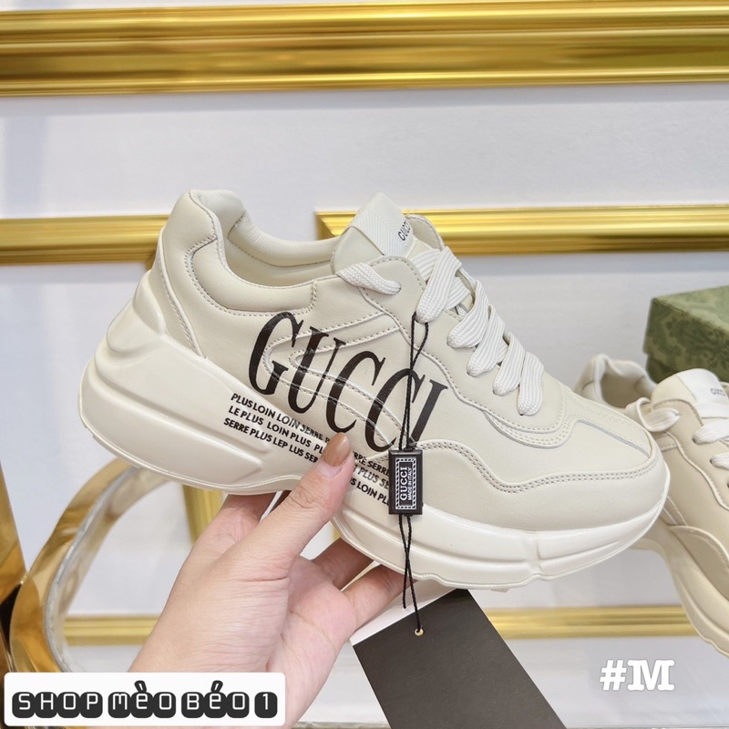 Giày thể thao sneaker gc chữ ngang fullbox