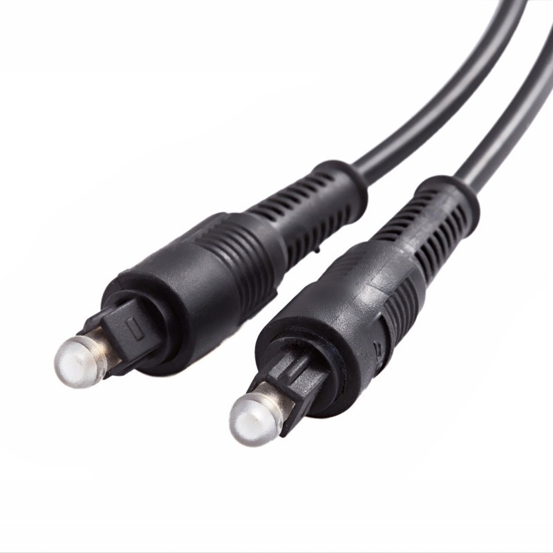 Dây quang âm thanh Optical 1m đen - Optical 1m đen