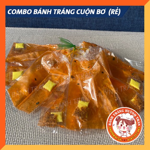 Xâu 10 bịch bánh tráng dẻo đỏ cuốn bơ tuổi thơ (giá rẻ) | BigBuy360 - bigbuy360.vn