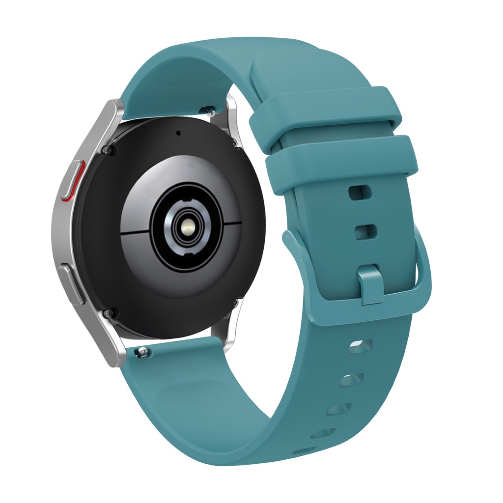 Dây Đeo Tay Bằng Silicone Mềm Chống Nước 20mm 22mm Cho Đồng Hồ Samsung Galaxy Watch 3 41mm 45mm 42mm 46mm