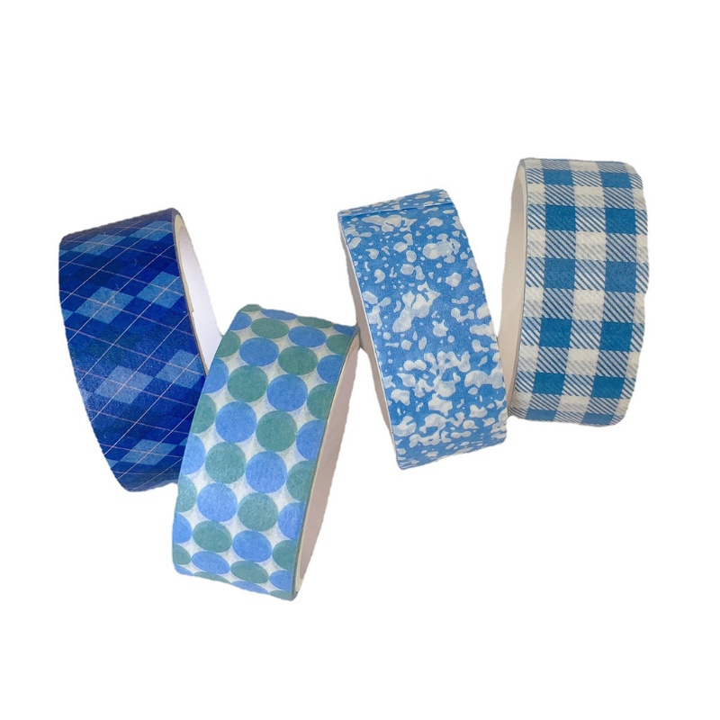 Cuộn Băng Keo Giấy Washi Siêu Tinh Tế Dán Trang Trí Sổ Lưu Niệm Lịch