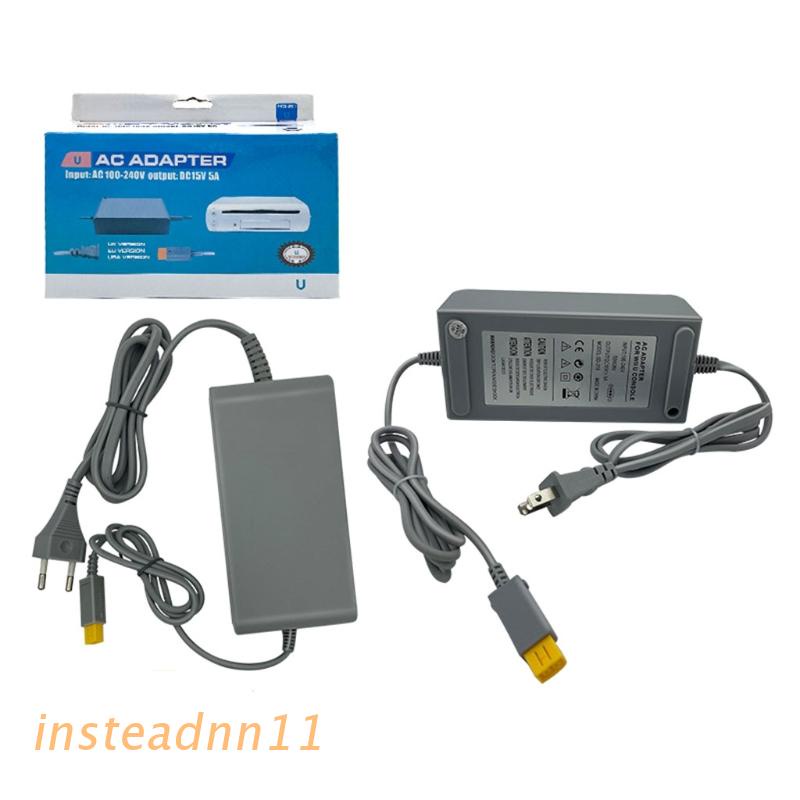 Dây Cáp Sạc Nguồn Ac 100-240v Dc 15v 5a Cho Tay Cầm Chơi Game Wii U - Eu / Us | BigBuy360 - bigbuy360.vn
