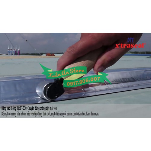 BĂNG KEO DÁN TÔN CHỐNG DỘT BT330 DÀI 10M XUẤT XỨ MALAYSIA