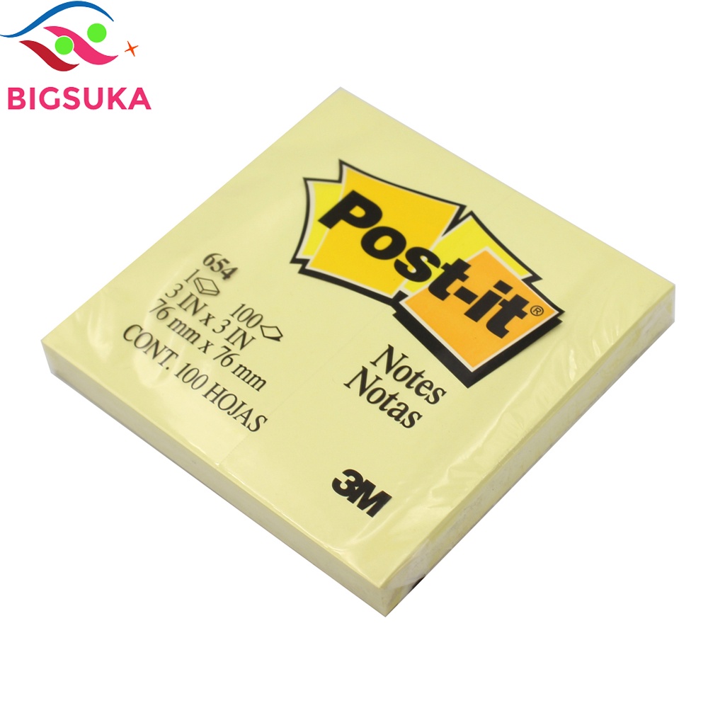 Giấy Note ghi chú vàng Post-it 3M 2x3 BIGSUKA