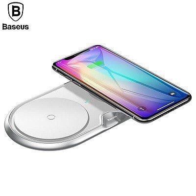 Dock Sạc kép Không Dây 2 Mâm Sạc nhanh BASEUS Wireless Dual Charger