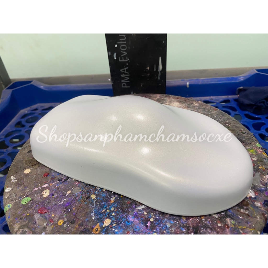 Sơn màu trắng ngọc ánh vàng - Sơn mờ trắng ánh vàng yamaha