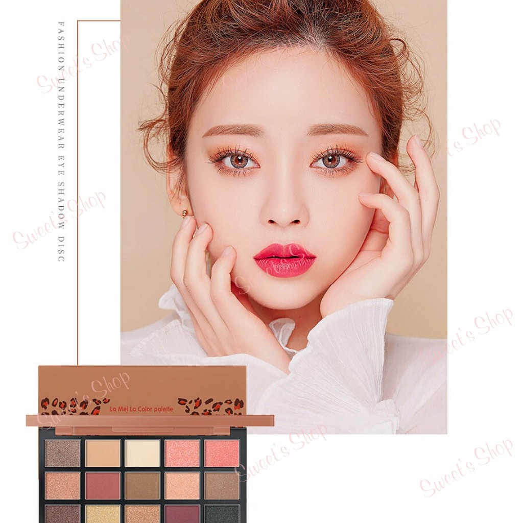 Bảng Phấn Mắt💖FREESHIP💖Bảng Phấn Mắt Lameila Lingeria 15 Ô Siêu Mịn Hàng Nội Địa Trung | BigBuy360 - bigbuy360.vn