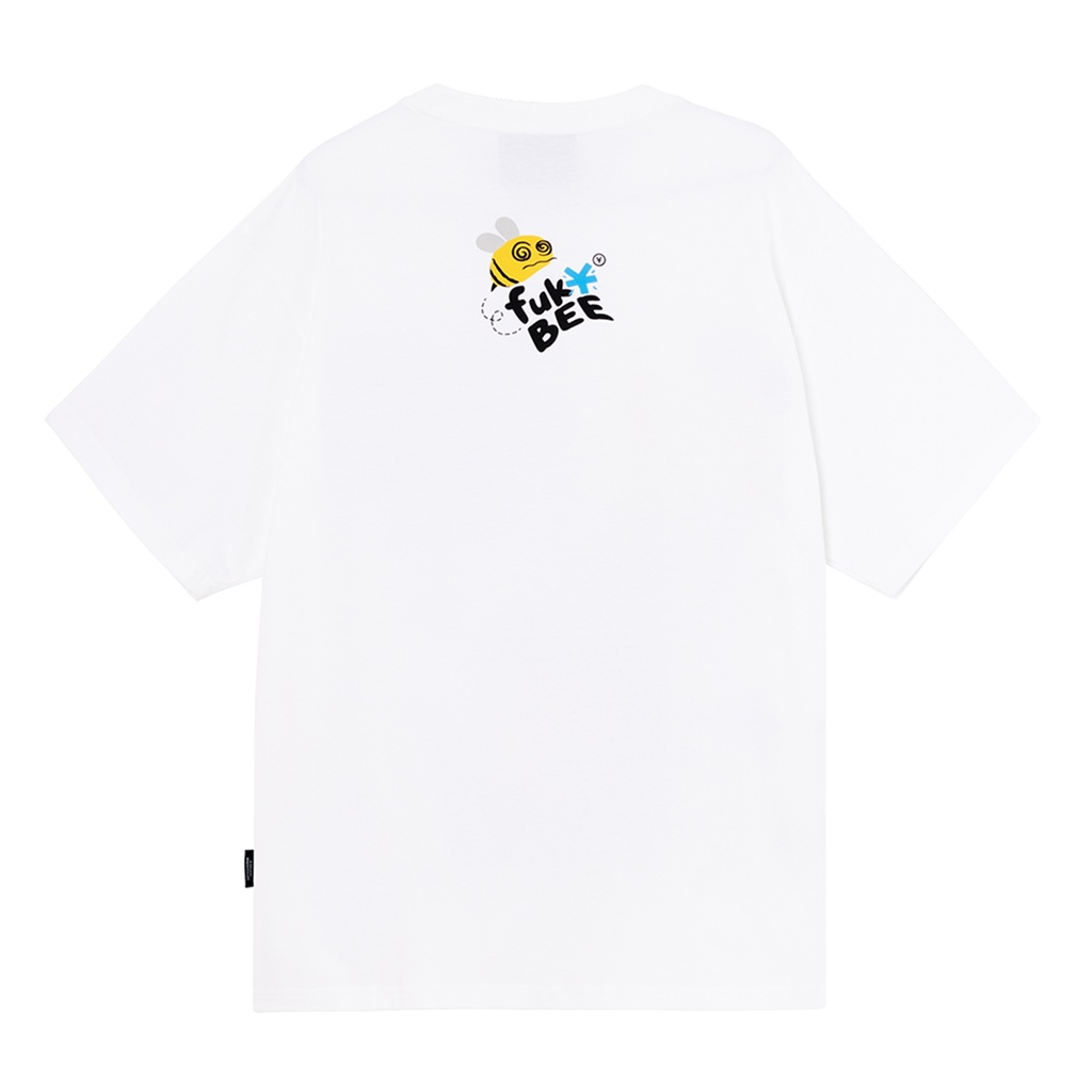 DirtyCoins Áo thun Fukybee T-shirt - White