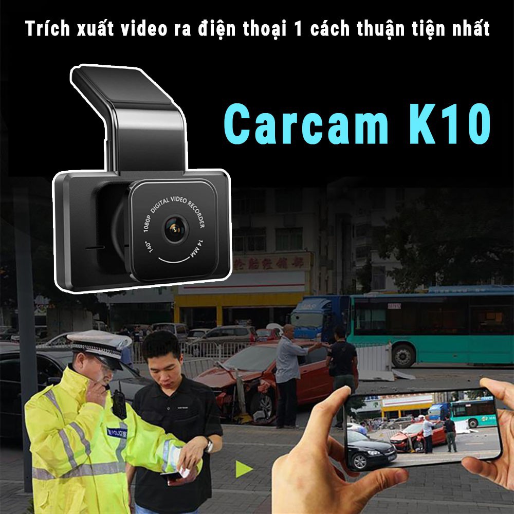 HÀNG CHÍNH HÃNG FREESHIP Camera hành trình K10 Kèm camera lùi Wifi GPS | BigBuy360 - bigbuy360.vn