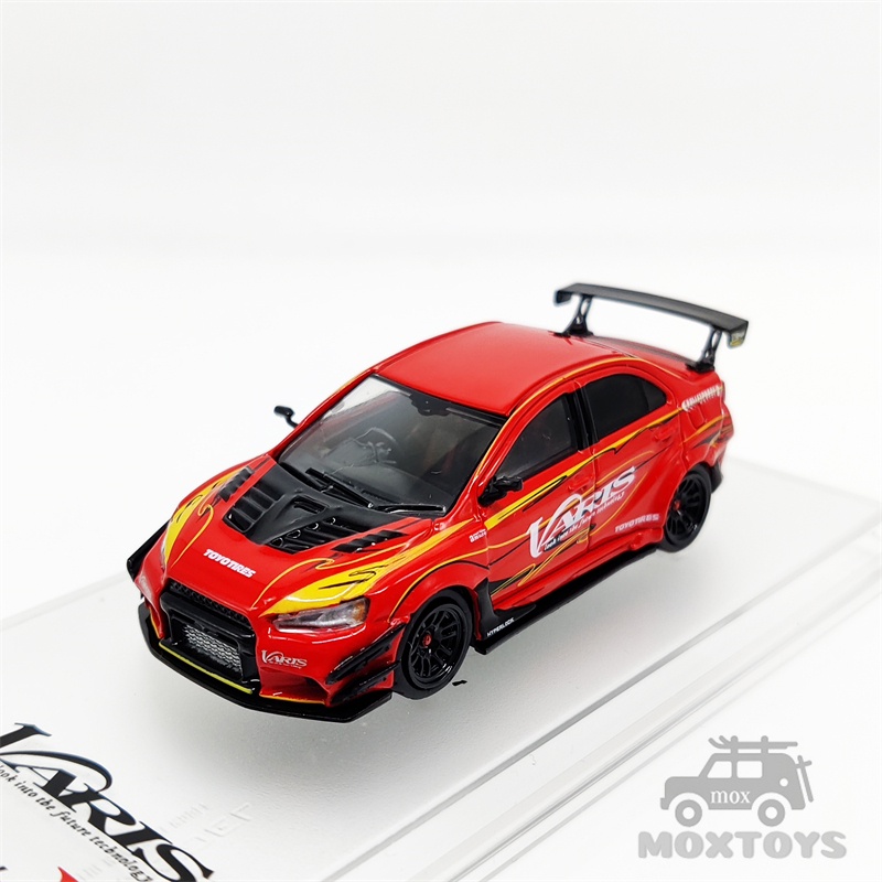 Mô Hình Xe Hơi Mitsubishi Lancer Evo X Varis CZ4A Tỉ Lệ 1:64