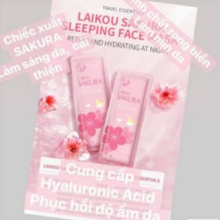 Mặt nạ ngủ Sakura Laikou