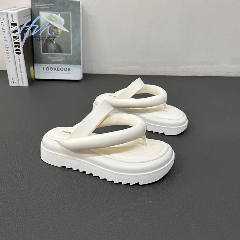Dép Da Mềm Đế Dày Phong Cách Nhật Bản Thời Trang Mùa Hè 2022 Cho Nữ