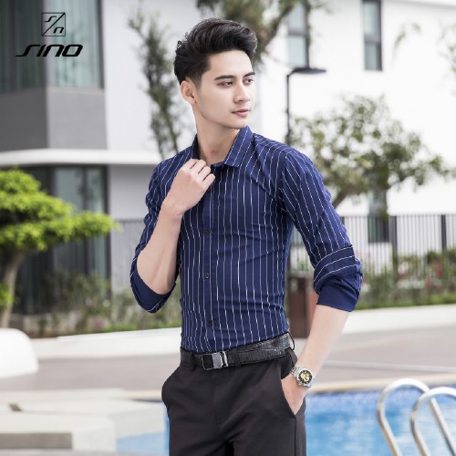 Áo Sơ Mi Nam FLASHBACKS Dài Tay - Thiết Kế Công Sở Cho Phái Mạnh - Chính Hãng Flashbacks - AD00009 | BigBuy360 - bigbuy360.vn