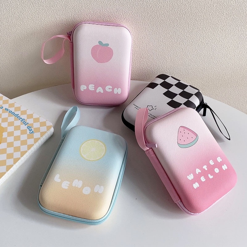 Túi Đựng Dây Cáp Sạc Dự Phòng Tai Nghe Thời Trang Sáng Tạo