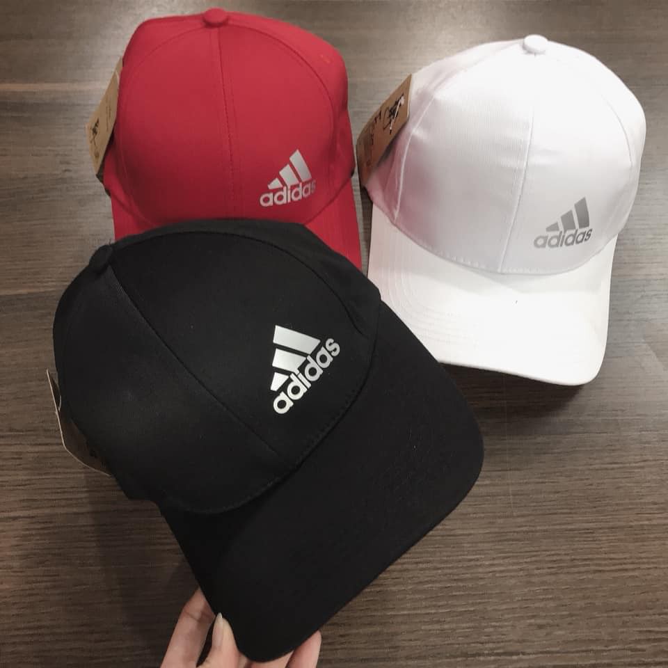 [ Thời trang cao cấp ] Mũ thời trang cao cấp logo phản quang Adidas