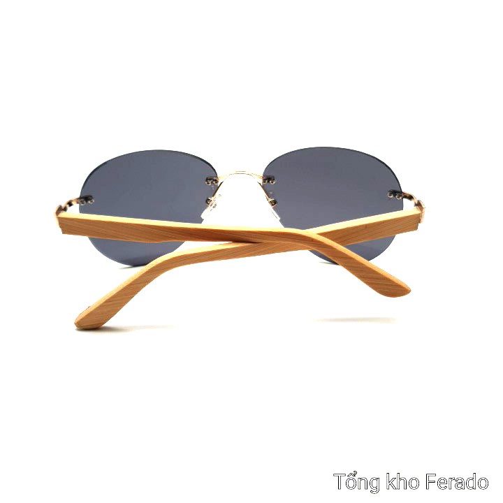 Kính Mắt Gọng Gỗ Thời Trang Chống Tia UV