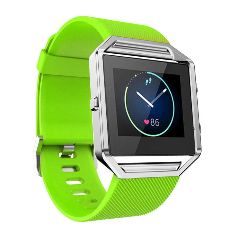 Bộ dây đeo thay thế bằng silicon cho đồng hồ thông minh Fitbit Blaze
