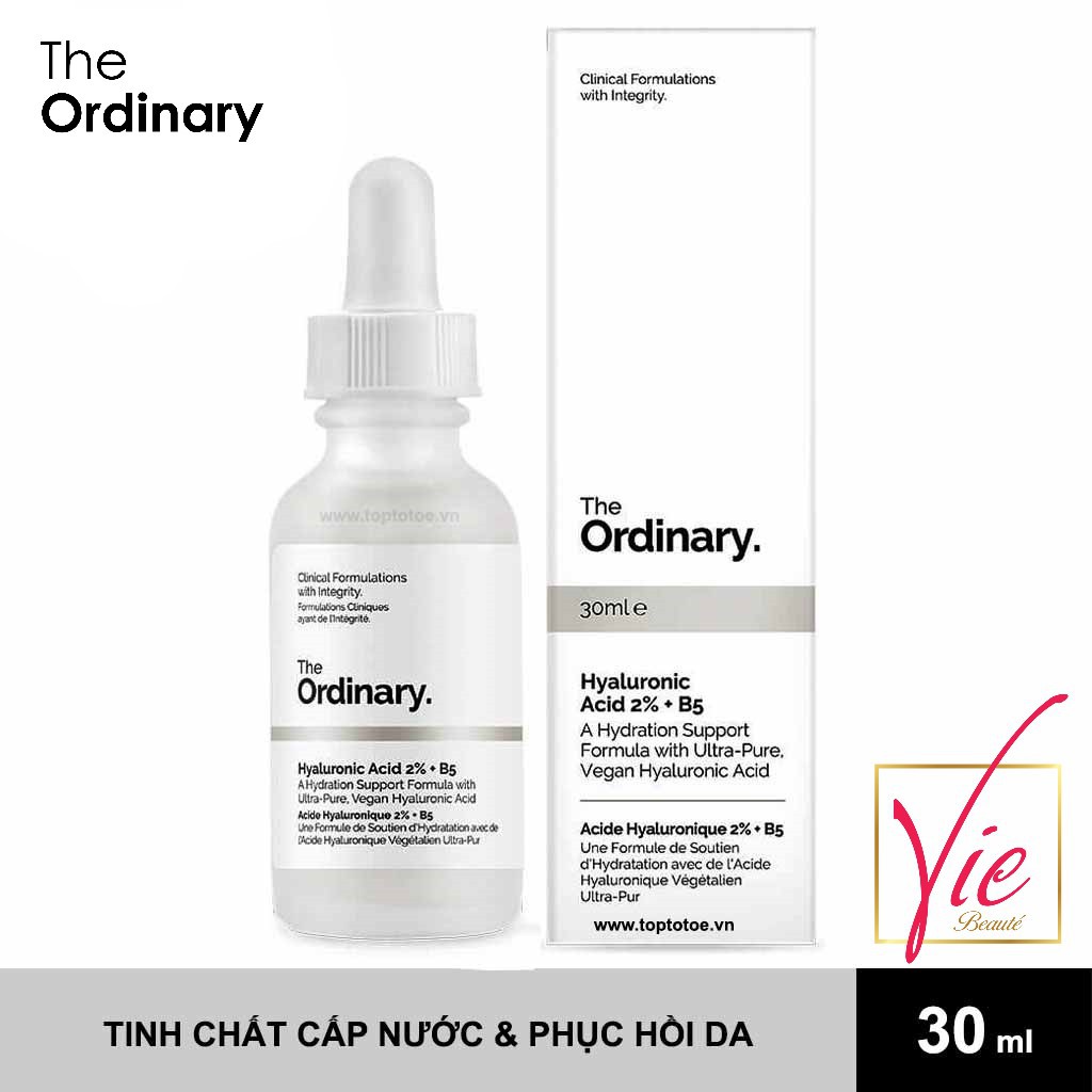 Tinh chất The Ordinary Hyaluronic Acid 2% + B5 - Serum Ordinary cấp ẩm, phục hồi da - Serum Ordinary
