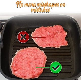 Khuôn Ép Thịt Cho Bánh Hamburger