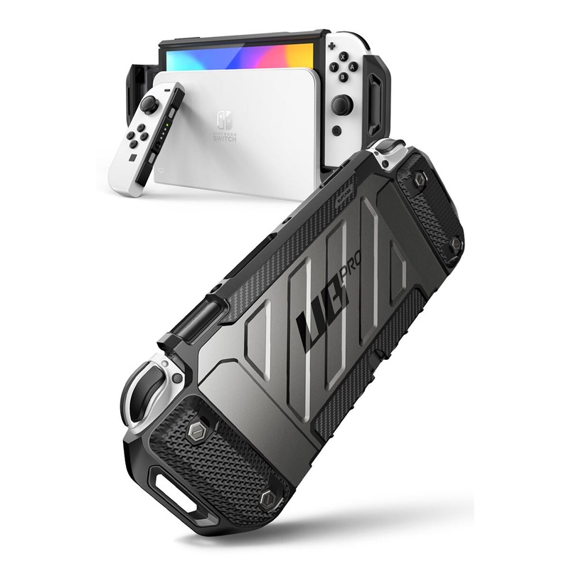 Vỏ bảo vệ tay cầm chơi game SUPCASE UB Pro mặt cứng cho Nintendo Switch OLED Model 2021