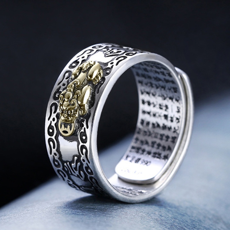 Nhẫn Cầu Tài Cầu May Mắn Cho Nam