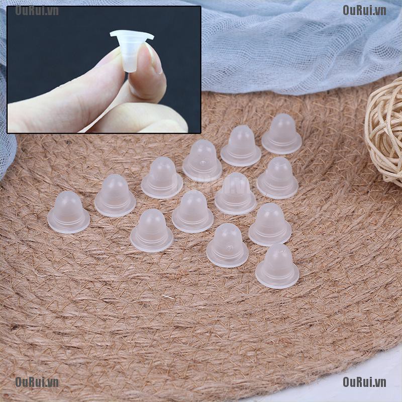 Bộ 100 Nút Silicone Đậy Bình Mực Xăm Chuyên Dùng