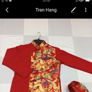 Áo dài cách tân nam