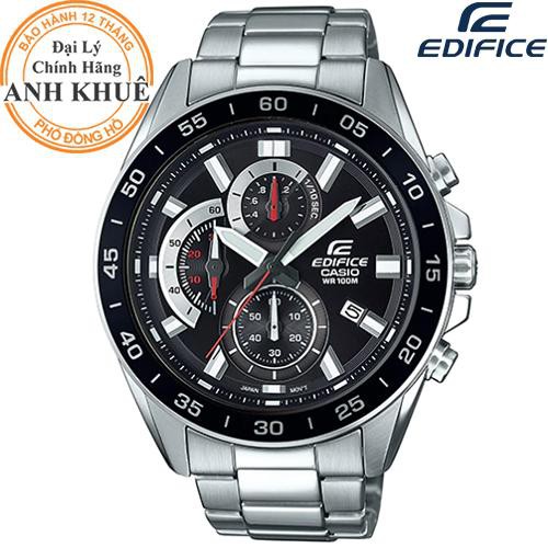 Đồng hồ nam EDIFICE chính hãng Casio Anh Khuê EFV-550D-1AVUDF