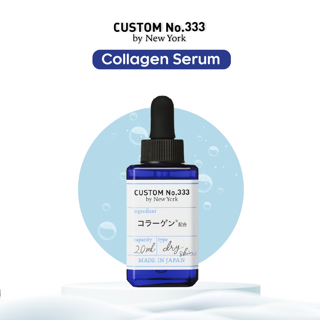 Tinh chất Collagen chống nhăn giúp tăng cường độ đàn hồi cho da Custom No.333 by NY Collagen Serum 20mL