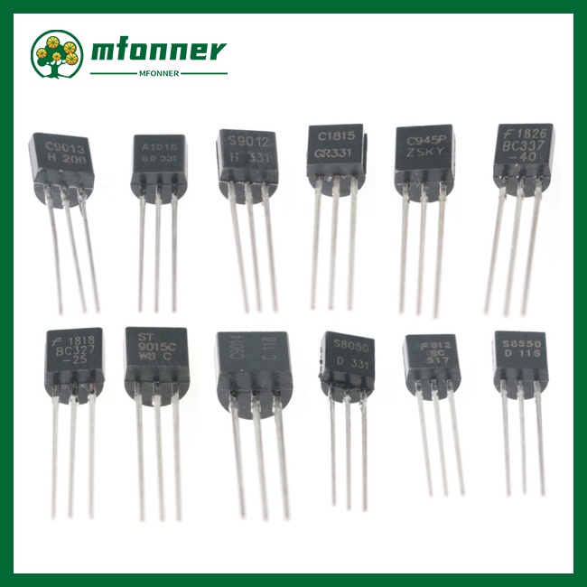 Bộ 840 Linh Kiện Bán Dẫn 24Vues To-92 Bc327 Bc337 Bc547 2n2222 3904 3906 C945 Pnp/npn