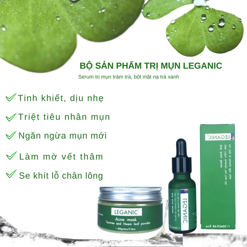 Serum tràm trà ngừa m.ụn Leganic