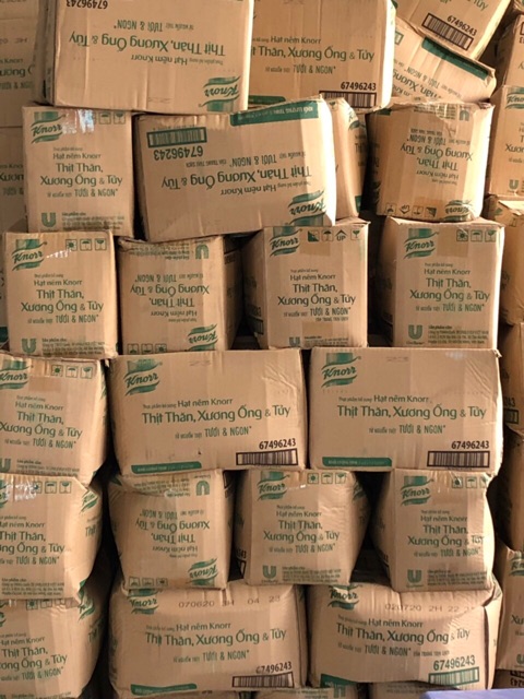 Hạt nêm knor thịt thăn xương ống và tủy 900g