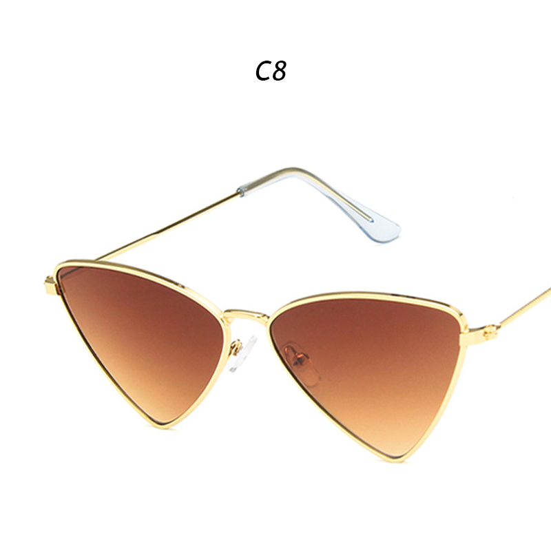 COD Retro Cat Eye Sunglasses Triangle sunglasses Women