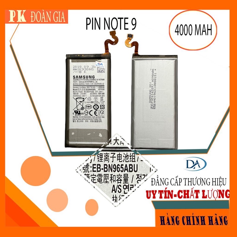 Pin Samsung Note9 chính hãngHãy cho tôi 1pt tin tưởng-Tôi sẽ trả bạn 99pt hài lòng
