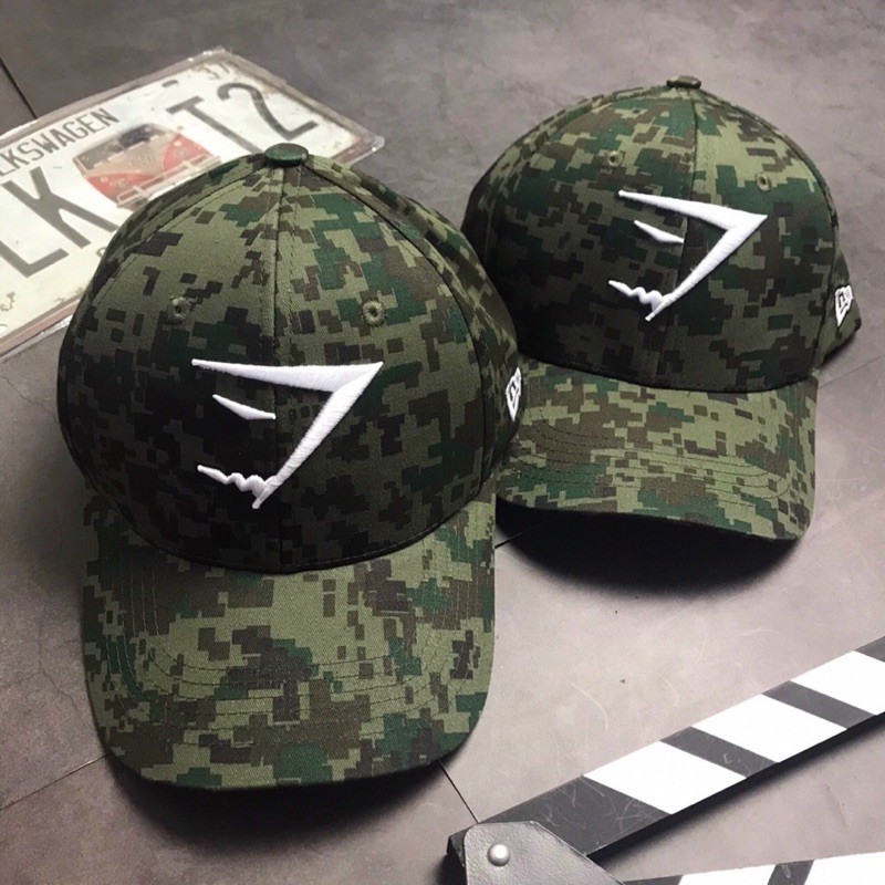 MŨ NÓN GYM SHARK NAM THỜI TRANG SIÊU CHUẨN ĐẸP LOGO THÊU HÀNG MŨ CAO CẤP