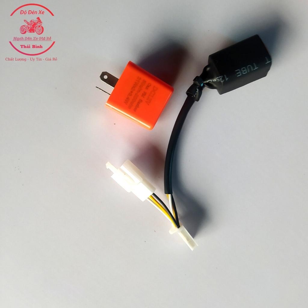 Mạch ưu tiên satria, Mạch hazard sirius kèm cục chớp điện tử chỉnh tốc độ nháy lắp đặt như zin
