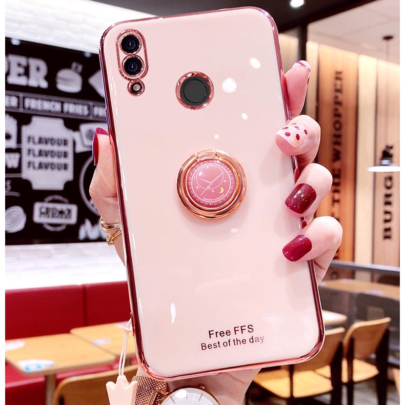 ỐP LƯNG SILICON XIAOMI REDMI NOTE 7, REDMI 7 KÈM IRING SANG TRỌNG